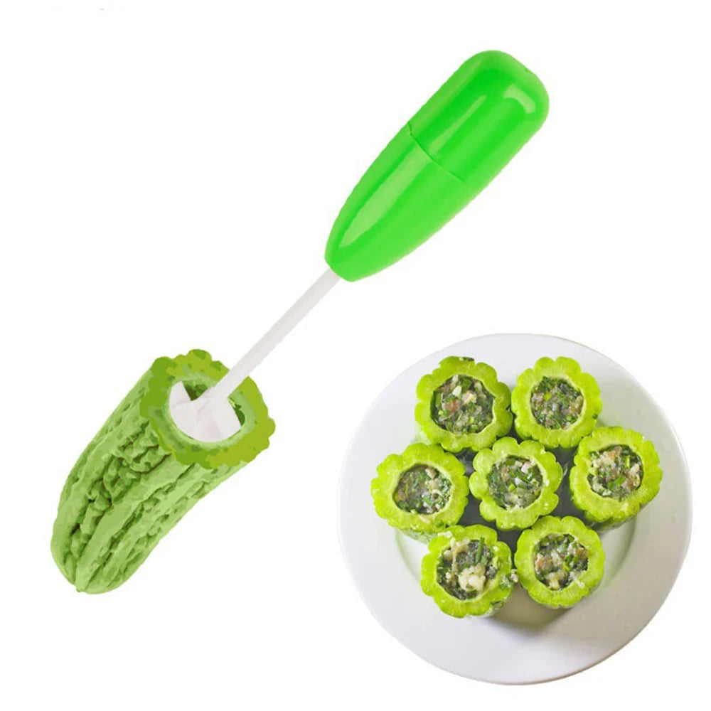 PP/ABS Vegetable Corer Kit — 4 Cutter Sizes, 1 or 2 Sets
