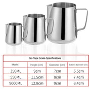 Stainless Steel Milk Frothing Pitcher