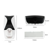 Wall-Mounted Toothbrush & Toothpaste Set