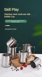 Stainless Steel Milk Frothing Pitcher
