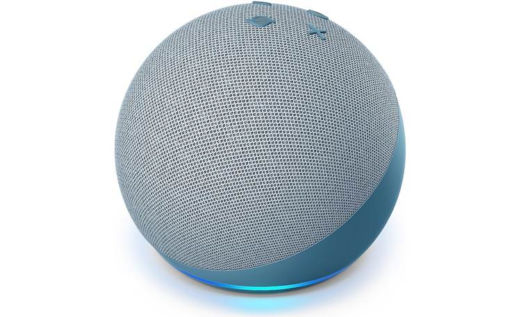 Amazon Echo Dot 4th Generation Twilight Blue alternate studio angle