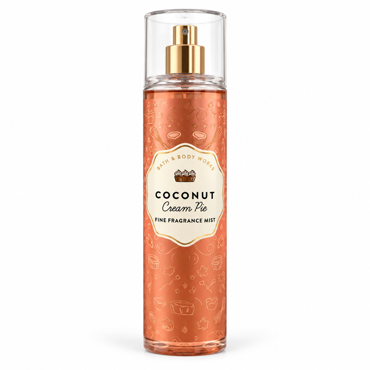 Bath & Body Works Coconut Cream Pie Fine Fragrance Mist Sample – 5 mL
