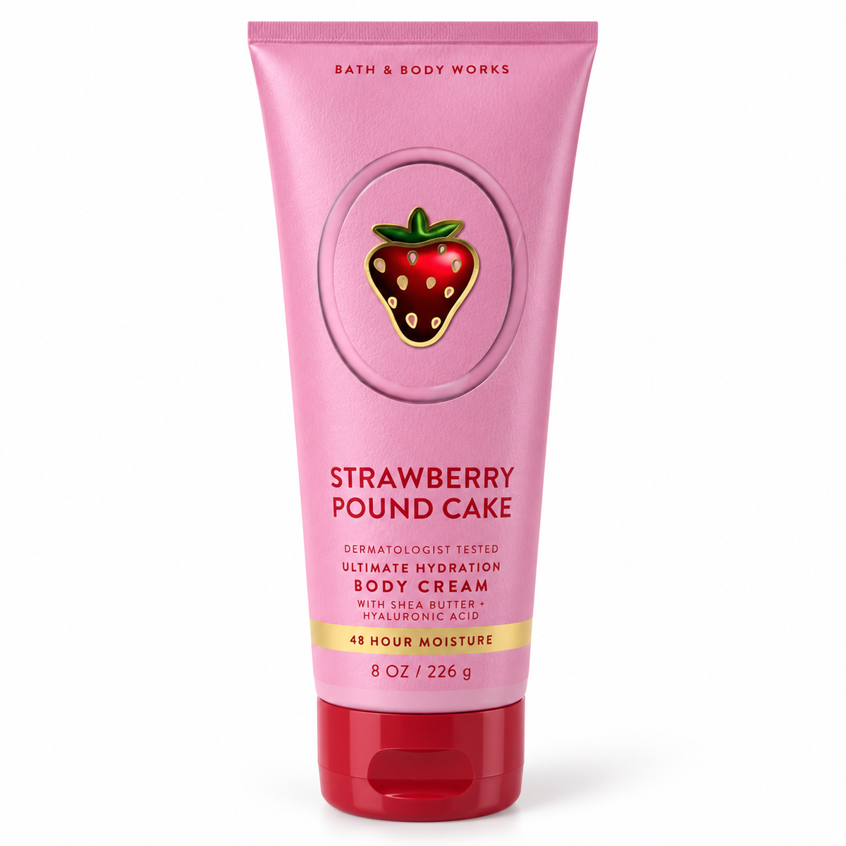 Bath and Body Works Strawberry Pound Cake body cream