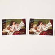 Mrs. Winslow’s Victorian Advertising Postcards — 2-card option detail