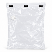Pump-Free Vacuum Storage Bag — Flat or Cubic, Selected Size