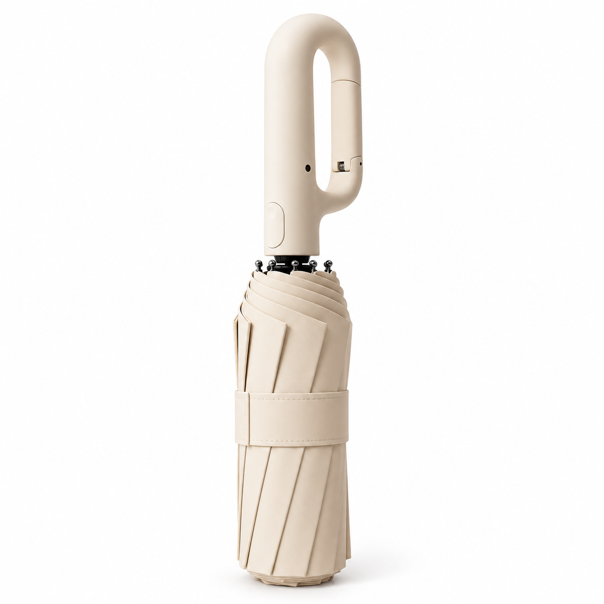 Automatic Folding Rain Umbrella — Ring Handle, 105cm or 125cm Canopy