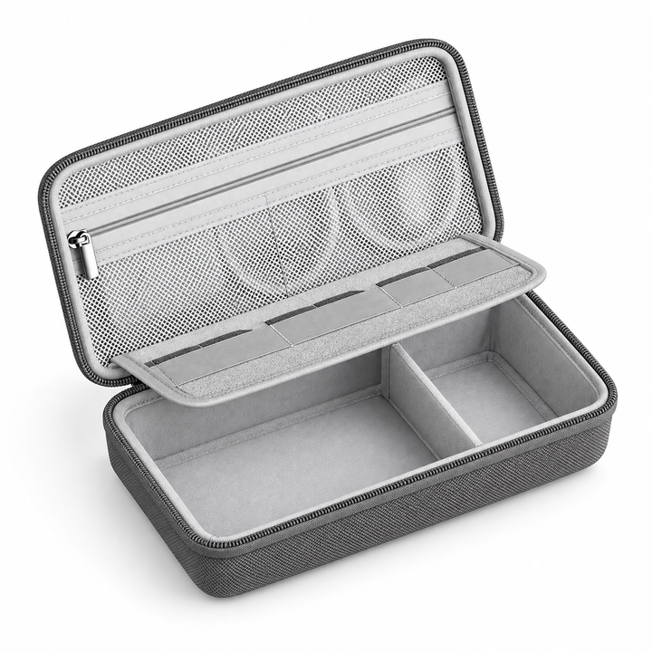 Oxford-Fabric Electronics Organizer Case — Small, Large or Extra Large