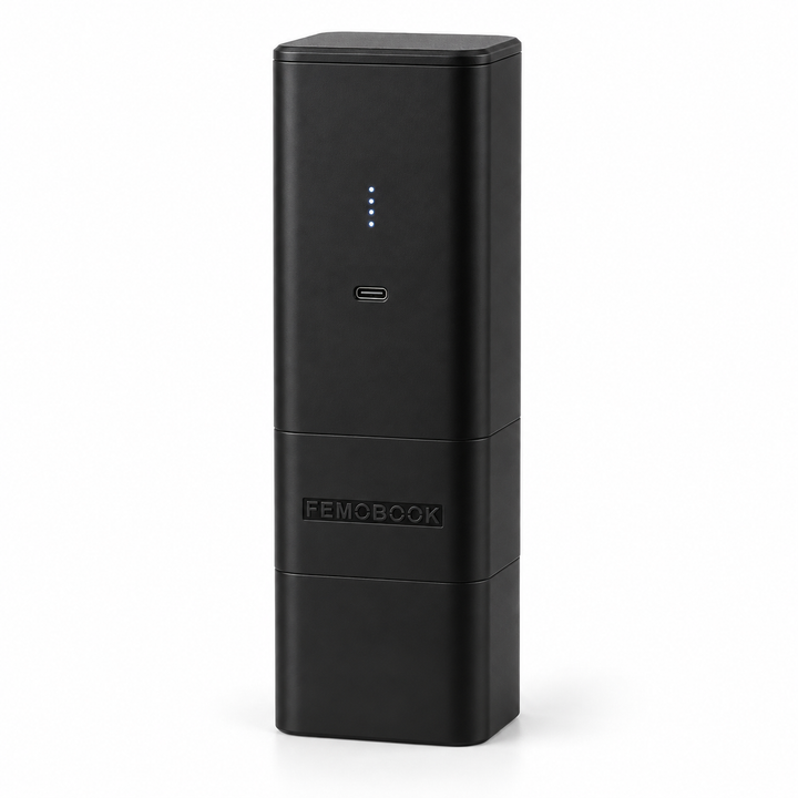 FEMOBOOK A2 Portable Electric Coffee Grinder — 7-Core Burr, 4000mAh