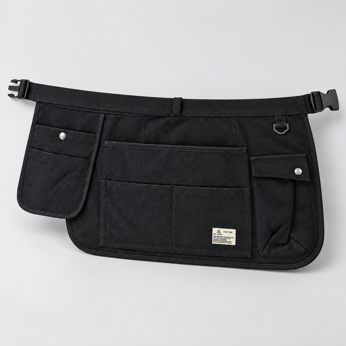 Cotton Canvas Waist Utility Apron with 9 Pockets — 1 Piece, Selected Color