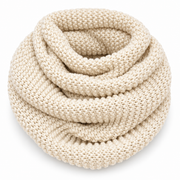 Unisex Polyester Chunky-Knit Infinity Scarf — 1 Piece — product only