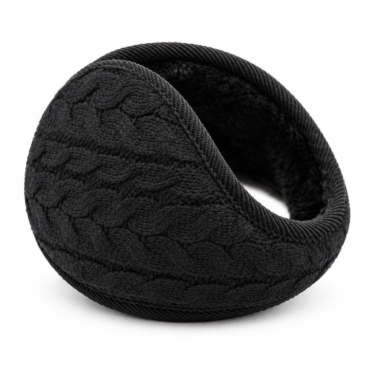 Unisex Knit Behind-Head Winter Earmuffs — 1 Pair — product only