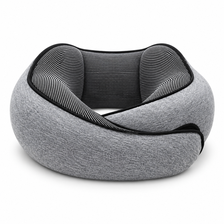 Memory-Foam Wrap Travel Neck Pillow — 1 Piece, Selected Color — product only