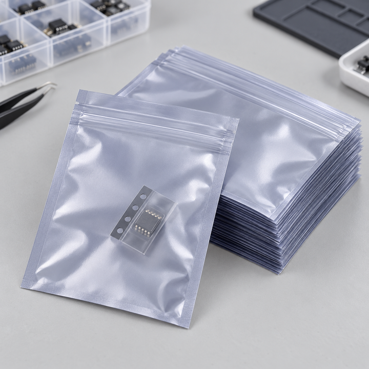 Free Gift — Antistatic Electronics Storage Bags, 50-Pack, 10 × 12 cm