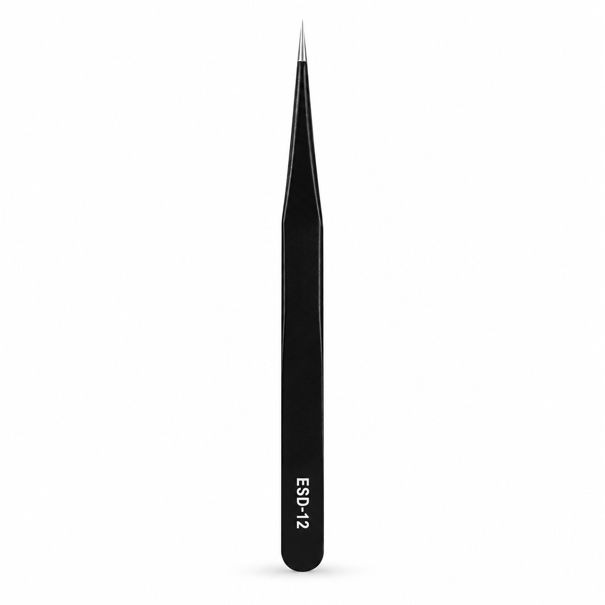 GLAMLASH Stainless Steel Lash Extension Tweezers — ESD-12