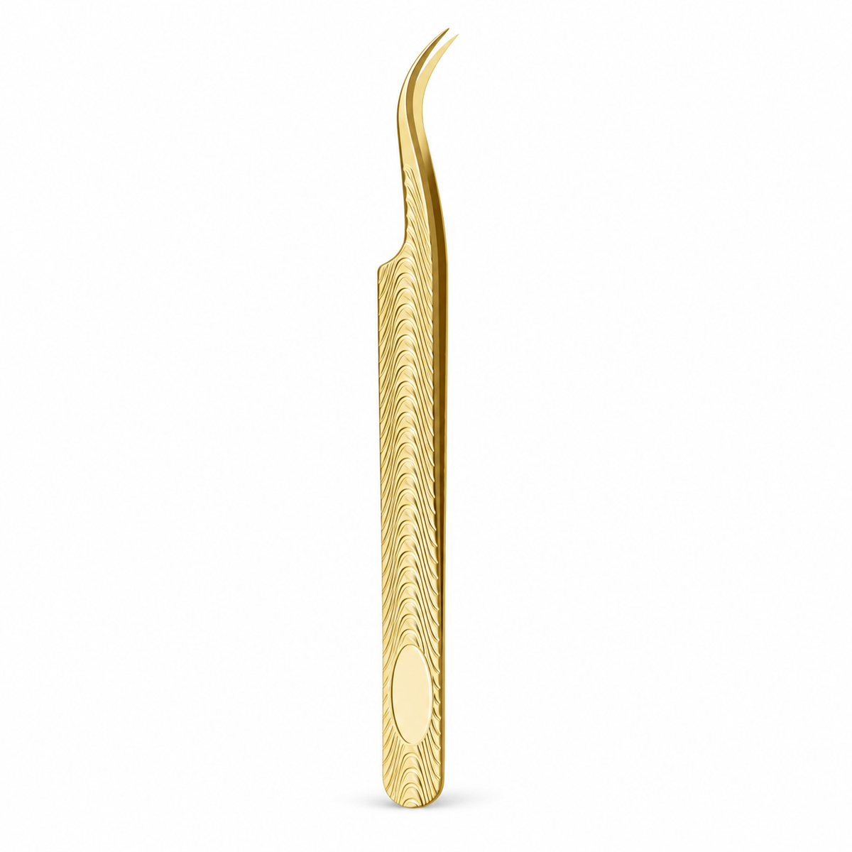 GLAMLASH Stainless Steel Lash Extension Tweezers — MH02