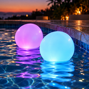 20 cm Floating LED Pool Ball Lights