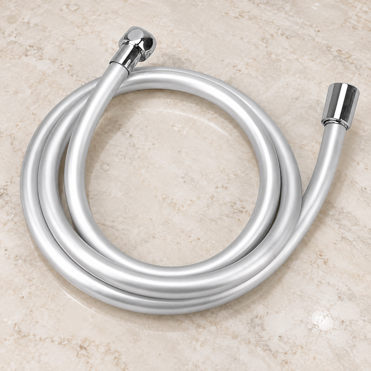 Smooth PVC Shower Hose, 1.2–2 m