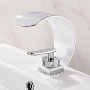 GEGVE Curved Waterfall Basin Mixer Tap – product view