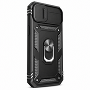 iPhone Protective Case with Camera Cover & Ring Stand – product view