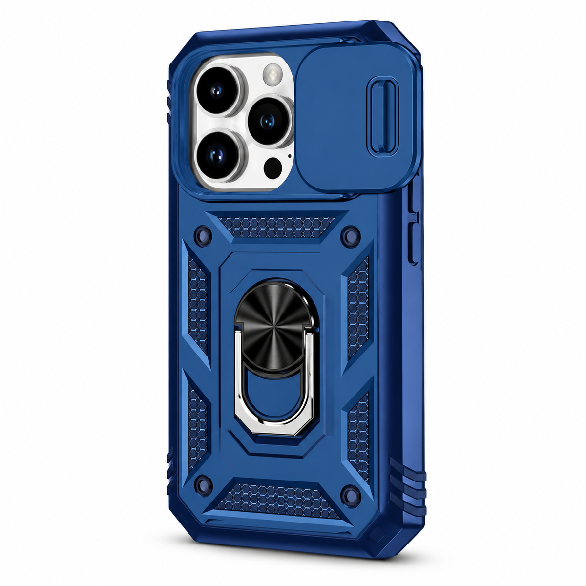 Protective iPhone case — blue
