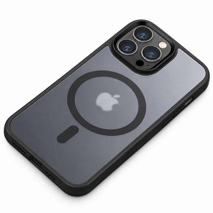 Matte Translucent Magnetic iPhone Case — product view