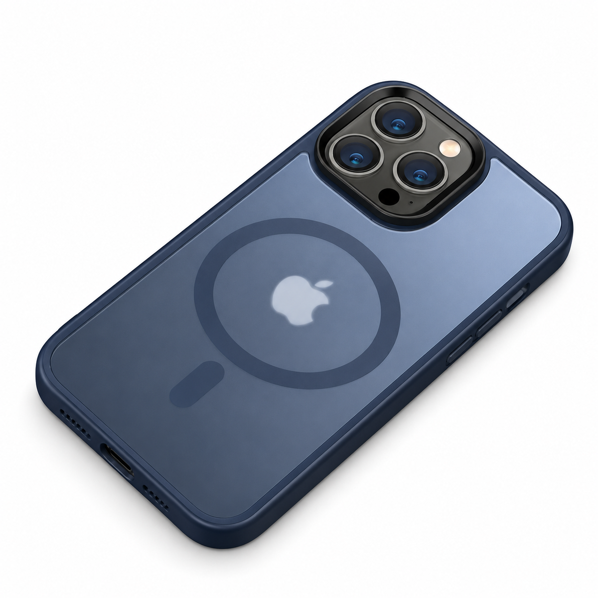 Matte Translucent Magnetic iPhone Case — product view
