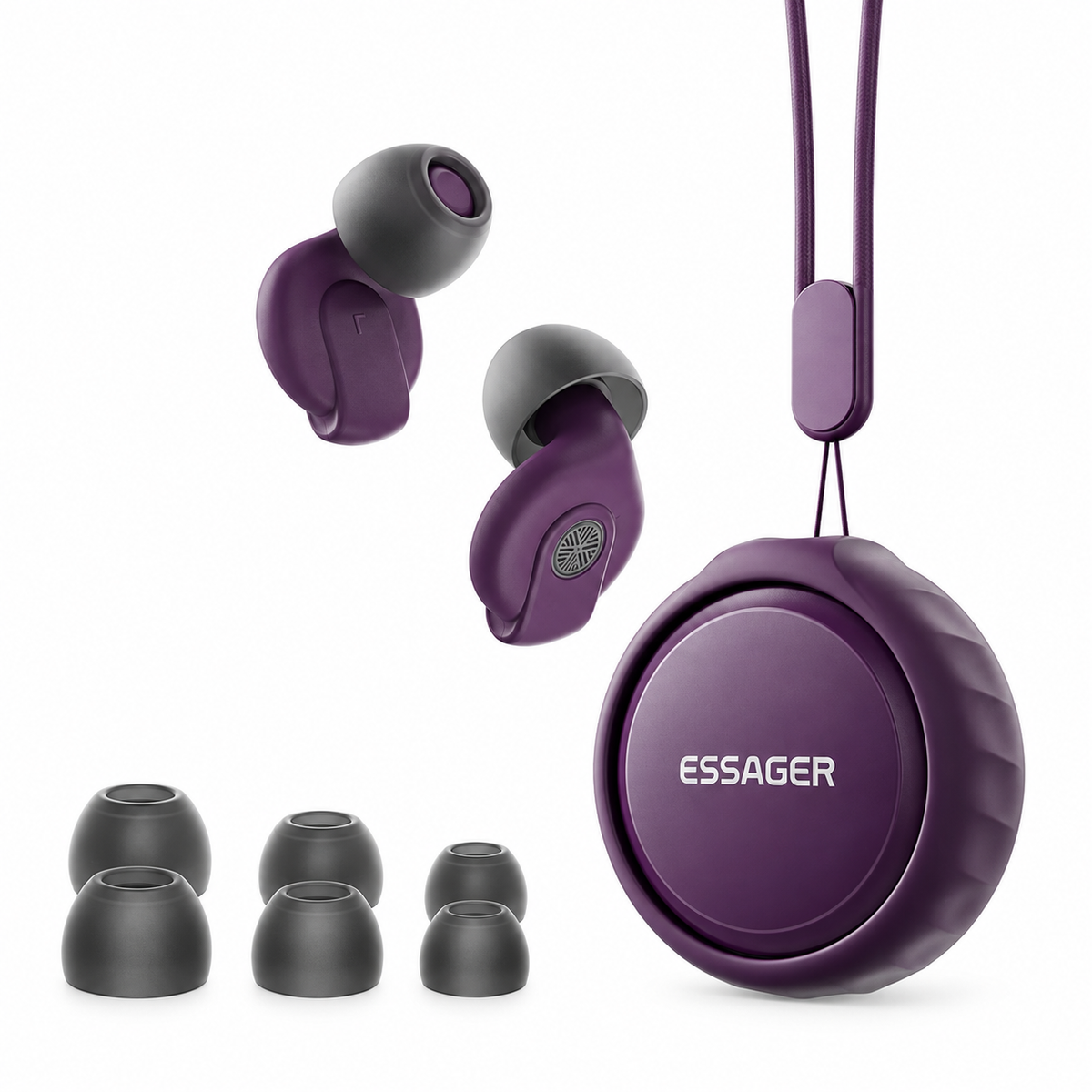 Essager Soft Silicone Earplugs — product view