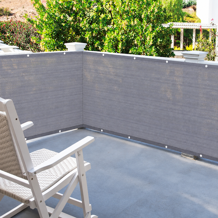 HDPE Fence Privacy Screen with Grommets — selected option
