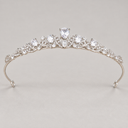 Silver-Tone Rhinestone Bridal Tiaras — Silver 2