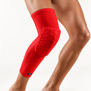 Honeycomb Padded Knee Sleeve — Red / XL, Red / XXL, Red / L, Red / M