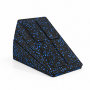 Yoga Block and Squat Wedge Set – Black Blue (Suit)