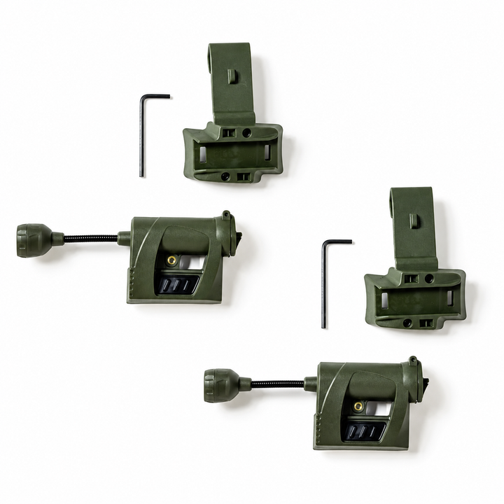 Tactical Helmet LED Light – GreenX2