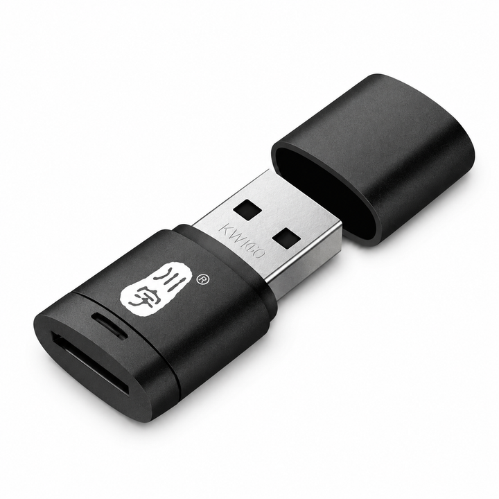Kawau C286 USB 2.0 microSD Card Reader — product view