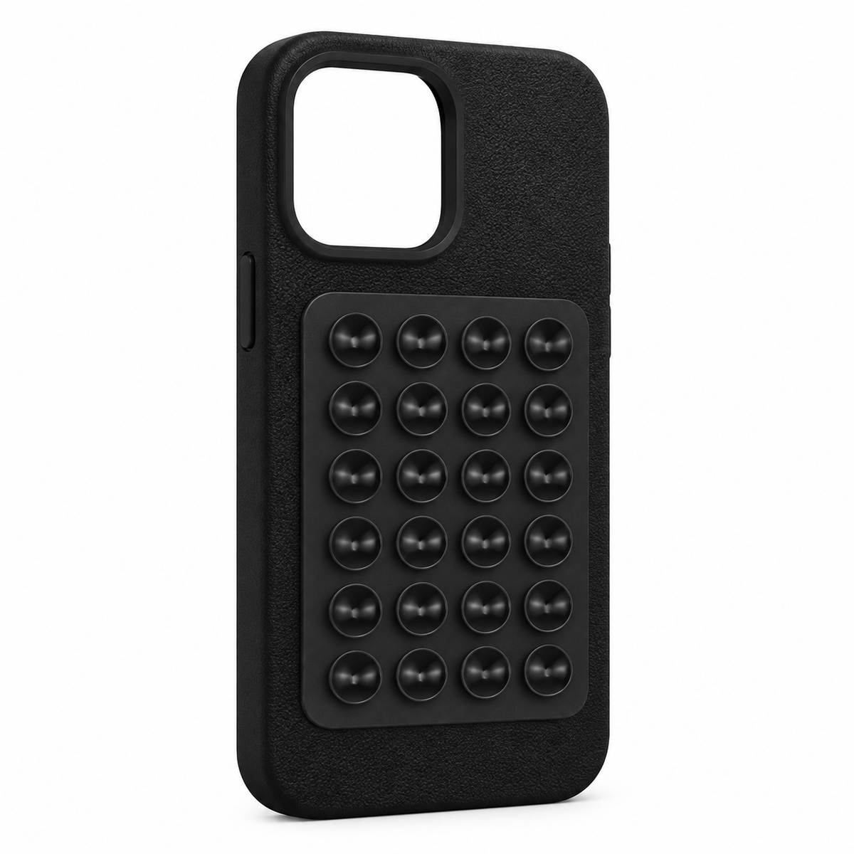 Textured iPhone Case with Suction-Cup Grip — product view
