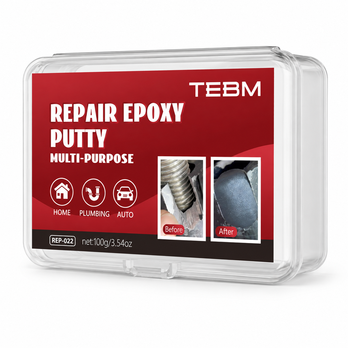 Two-Part Epoxy Repair Putty, 100 g — product view