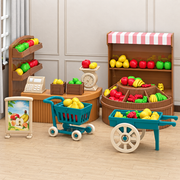 1:12 Dollhouse Furniture & Miniature Scene Set — fruit shop