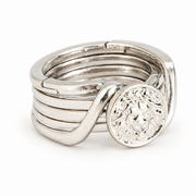 Interwoven Metal Ring Puzzle — Ring Puzzle 2