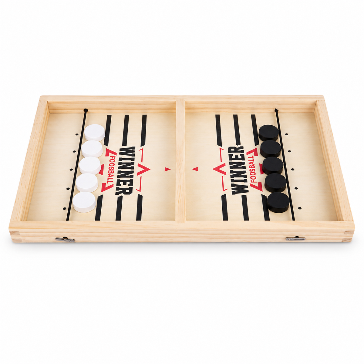Sling puck game — small non-folding board