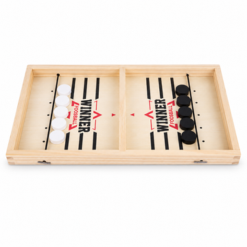 Sling puck game — small non-folding board