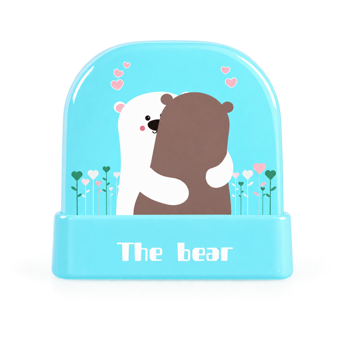 Personalized name stamp casing — Bear