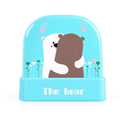 Personalized name stamp casing — Bear