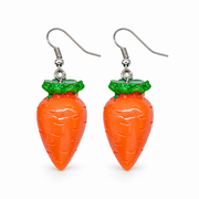 Bunny costume accessory — Carrot Earrings