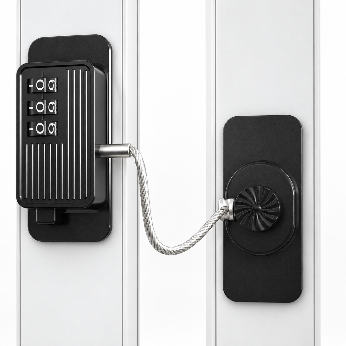 Cable restrictor lock — Black Password