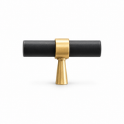 Dooroom Black T-Bar Cabinet Knobs & Pulls – option BG-XS