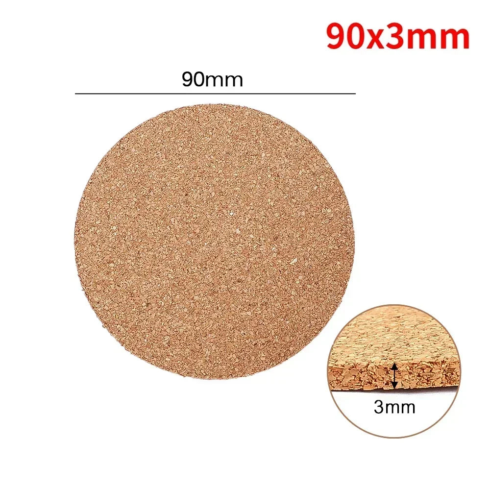 Free Gift — Round Cork Drink Coaster, 9 cm