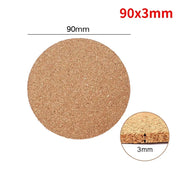 Free Gift — Round Cork Drink Coaster, 9 cm