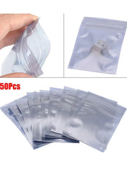 Free Gift — Antistatic Electronics Storage Bags, 50-Pack, 10 × 12 cm