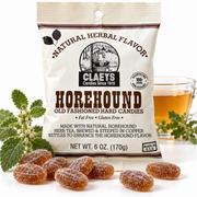 Claeys Old Fashioned Horehound Hard Candy — 6 oz (170 g) — hero view