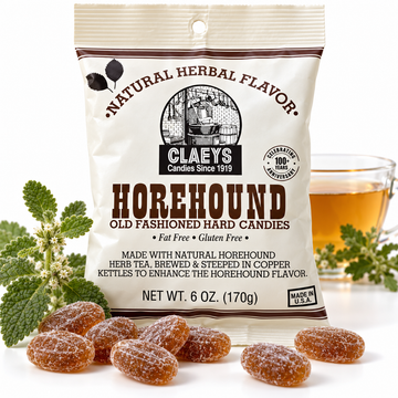 Claeys Old Fashioned Horehound Hard Candy — 6 oz (170 g) — hero view