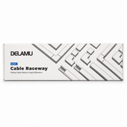 DELAMU CC01 Cable Raceway Kit — Gray — hero view
